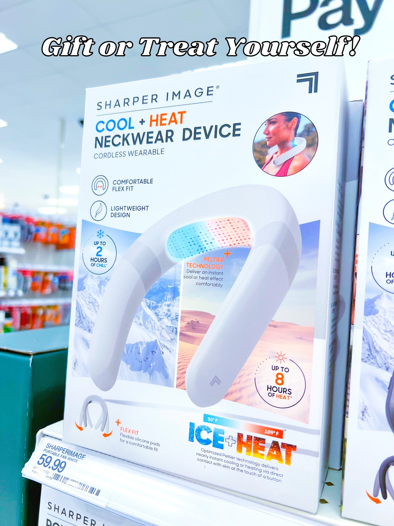 Sharper Image Cool and Heat Neckwear Device Holiday Gift Ideas #target #sharperimage #neckwear #neckfan #giftideas #gifting 

#LTKGiftGuide #LTKTravel