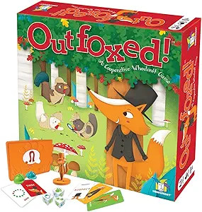 Gamewright Outfoxed! A Cooperative Whodunit Board Game for Kids 5+, Multi-colored, Standard, Mode... | Amazon (US)