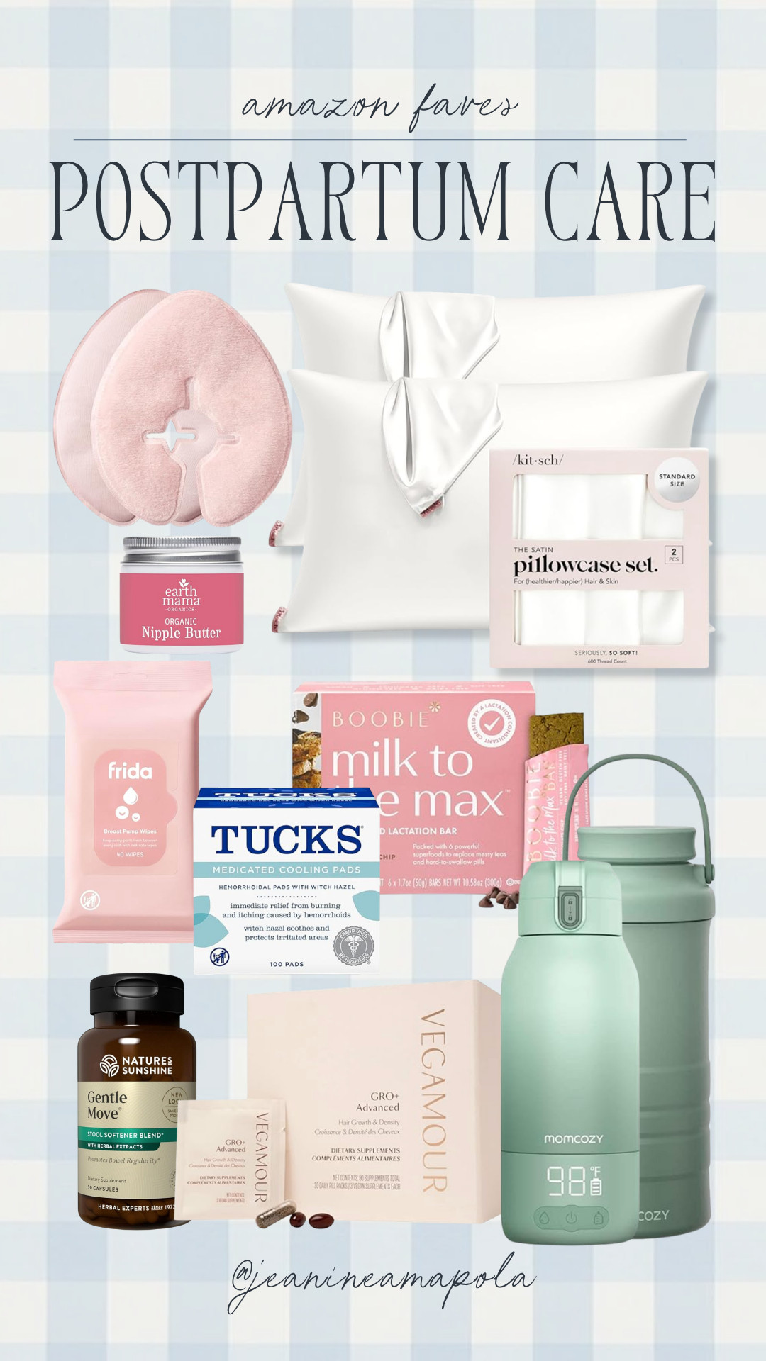 Postpartum care essentials for moms! 

 #LTKmomlife #LTKselfcare #LTKBaby