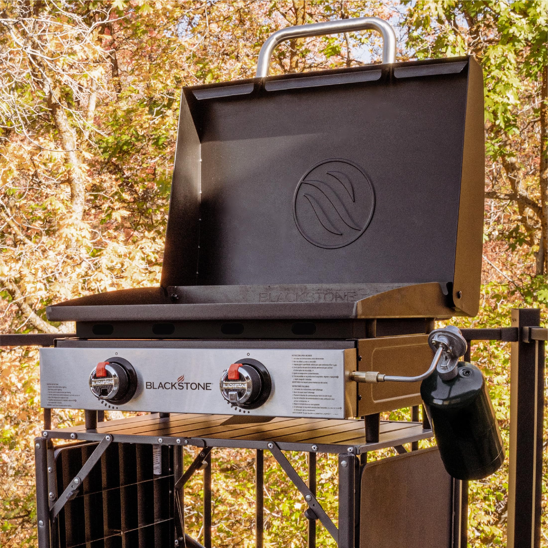 Blackstone 2205 Original 22” Omnivore Tabletop Griddle with Hood, Powder Coated Steel, Black | Amazon (CA)