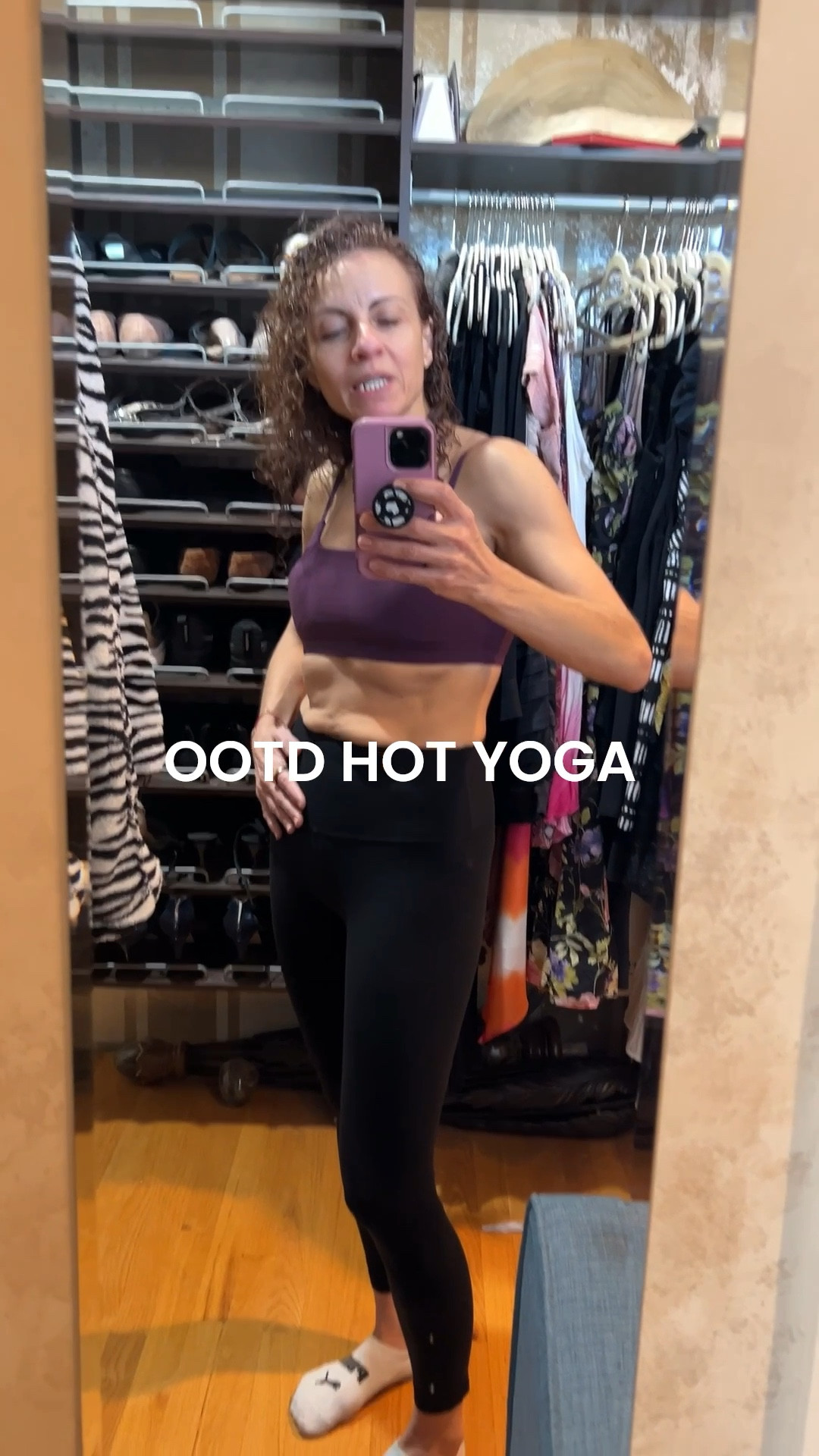 OOTD heading to hot yoga I’m wearing a size medium sports bra with size 4 Lulu leggings. This is day three of the three day water fast. We will break it after a hot yoga. I’m feeling great highly recommend. 1/7/26

#LTKActive #LTKfitnessgoals #LTKselfcare