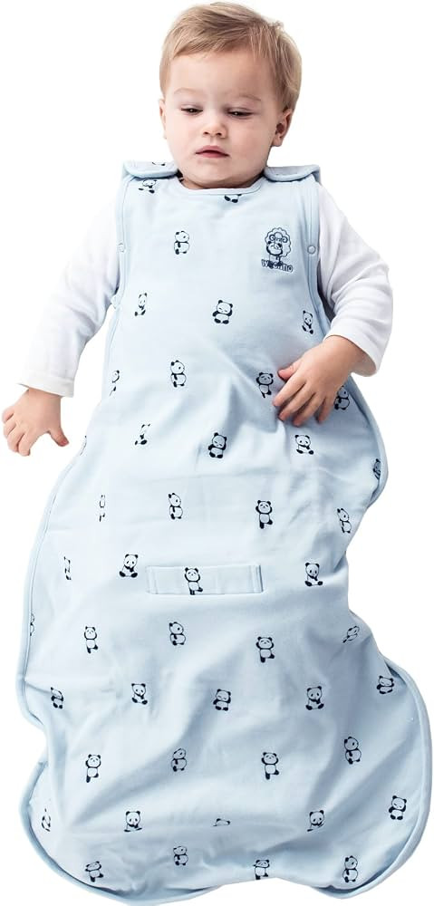 Woolino 4 Season Ultimate Baby Sleep Sack \u2013 Merino Wool Baby Sleep Bag, Organic Cotton, Temp... | Amazon (US)