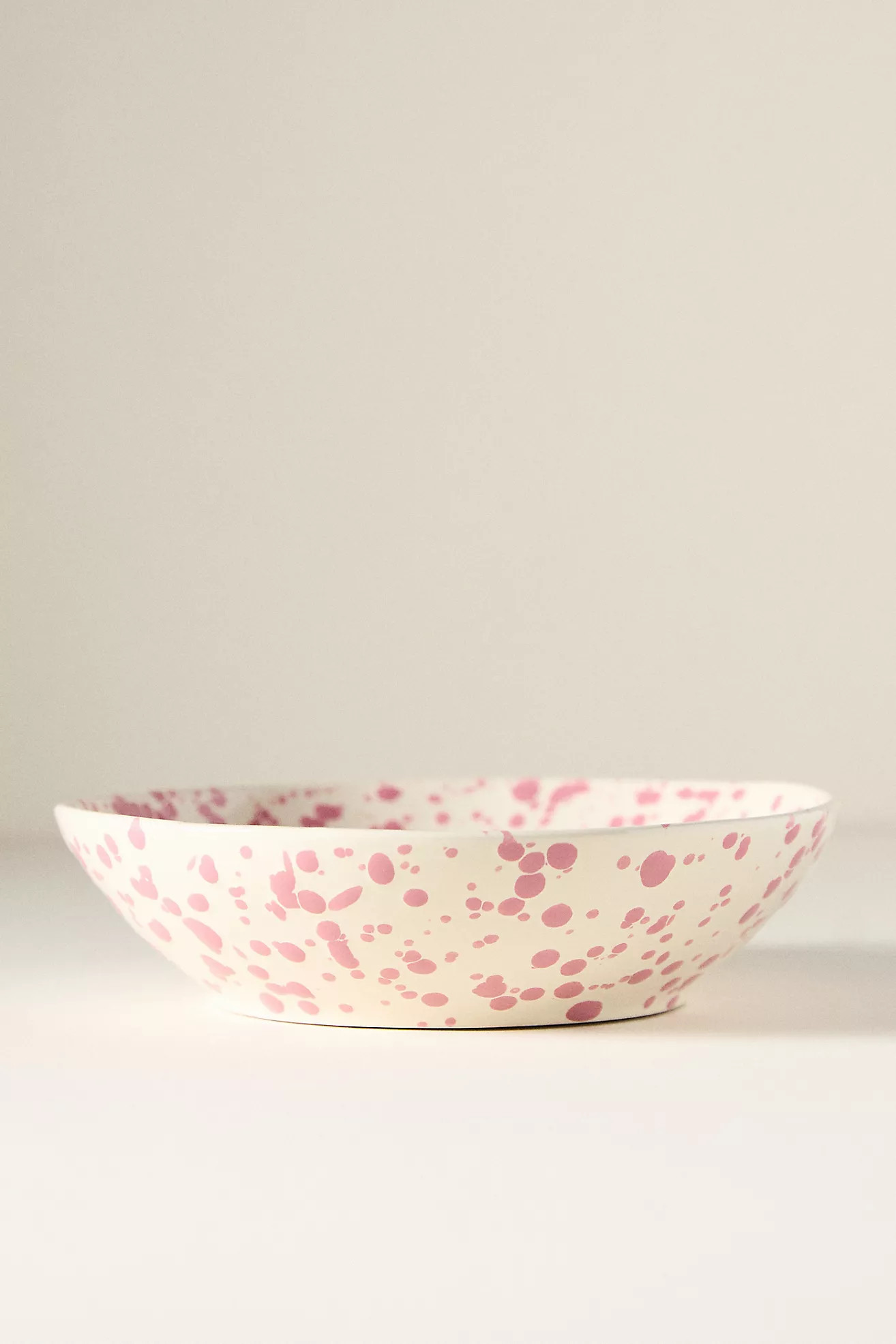 Splatter Portuguese Stoneware Pasta Bowl | Anthropologie (US)
