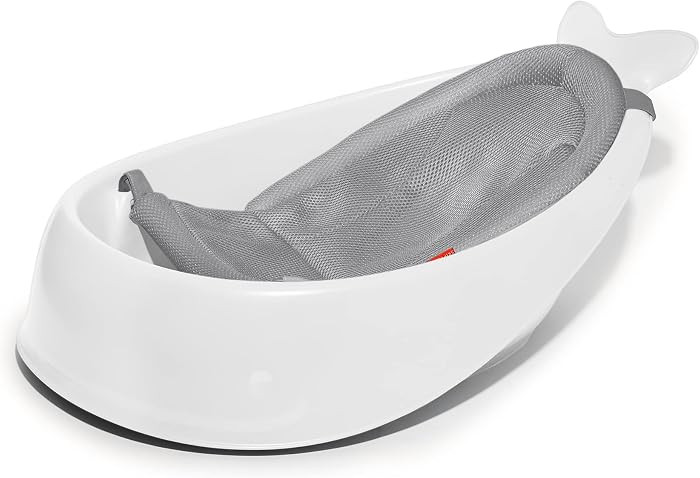 Skip Hop Infant Bath Tub 3-Stage Grow With Baby Smart Sling MOBY Bathtub White Age 0+ | Amazon (CA)