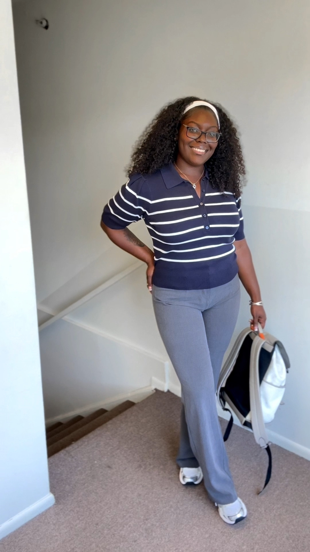 Cute & Comfy work fit 🤍 Walmart brands can be mixed & matched with virtually anything ☺️ pants & top XL

#LTKPlusSize #LTKWorkwear #LTKMidsize