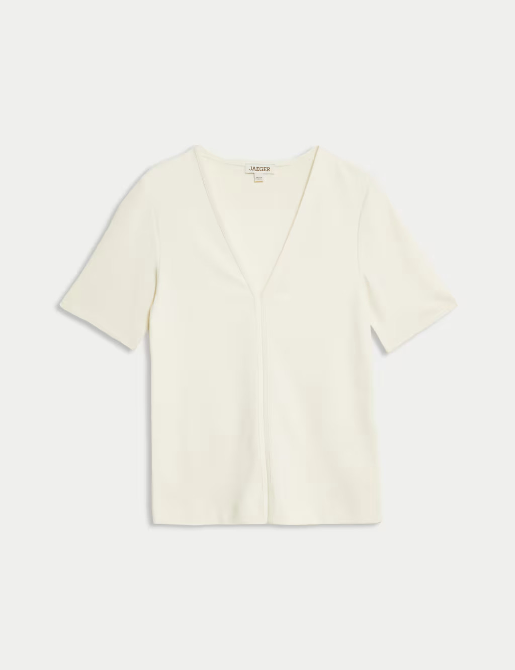 Cotton Modal Blend Jersey V-Neck Top | Marks & Spencer (UK)