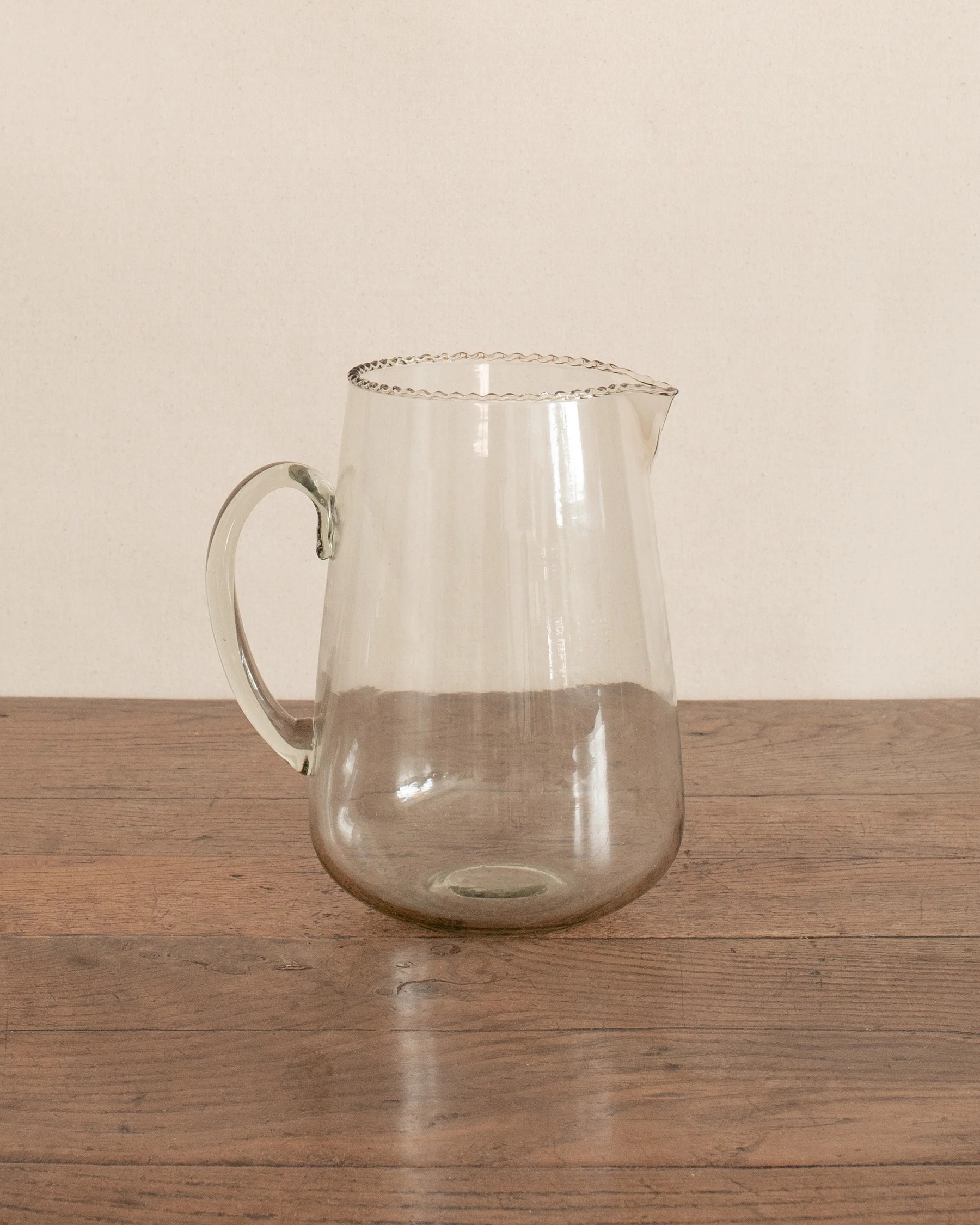 Juliet Glass Pitcher | The Vintage Rug Shop