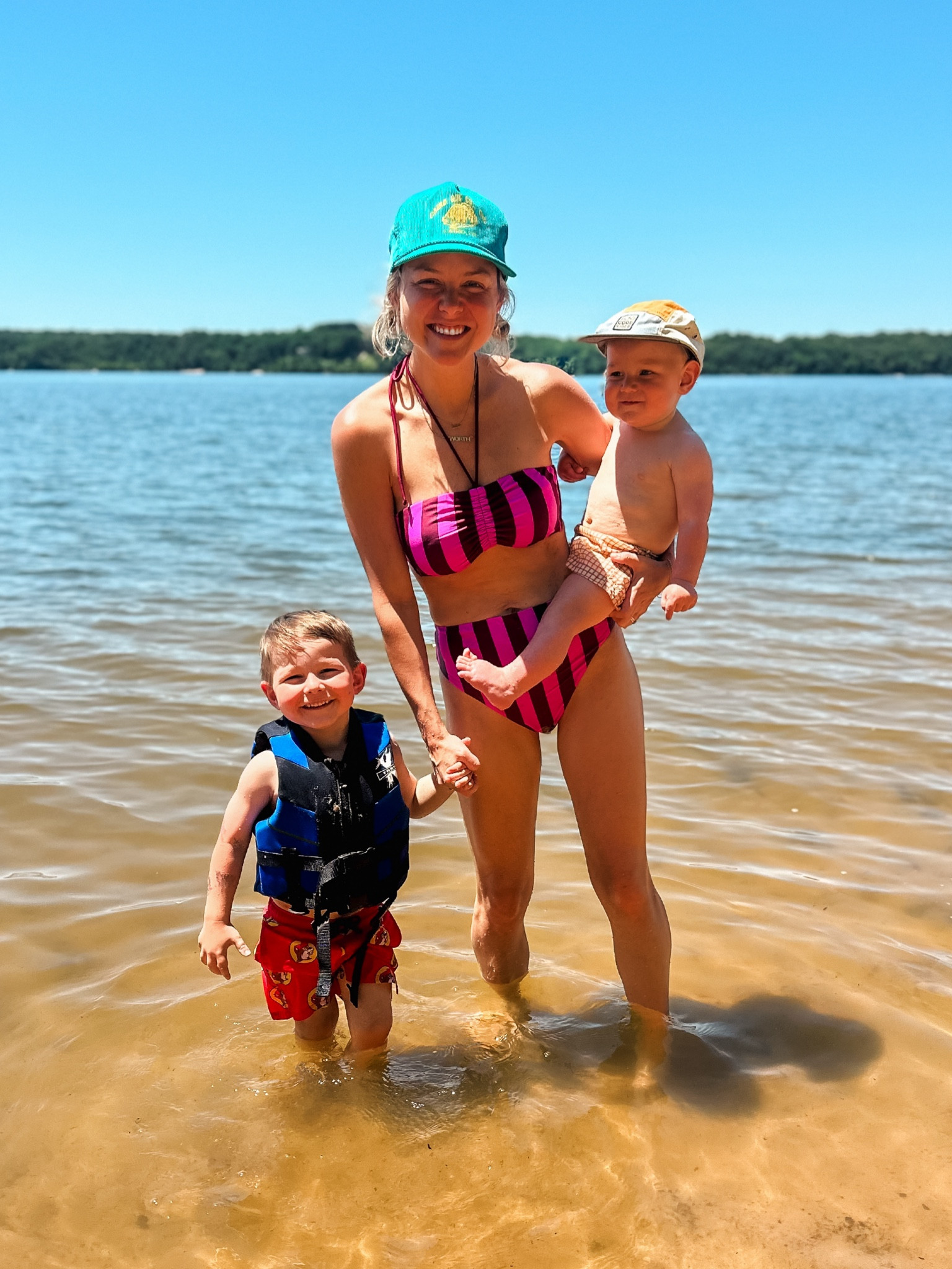 lake day with our cousins on kentucky lake ☀️