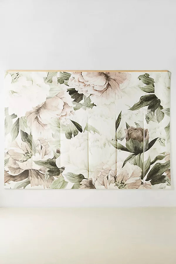 Blush Bouquet Mural | Anthropologie (US)