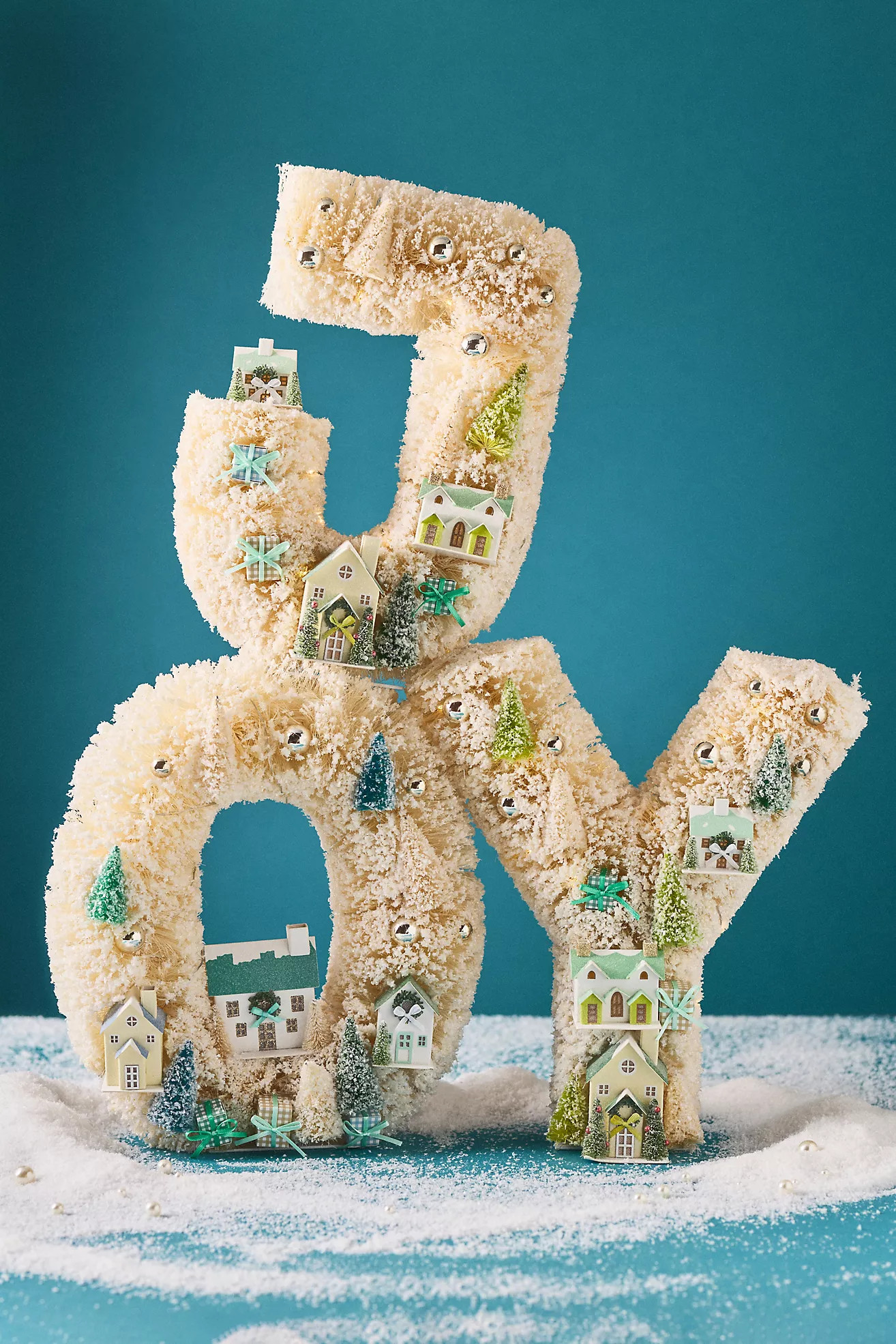 Festive Sisal Diorama | Anthropologie (US)