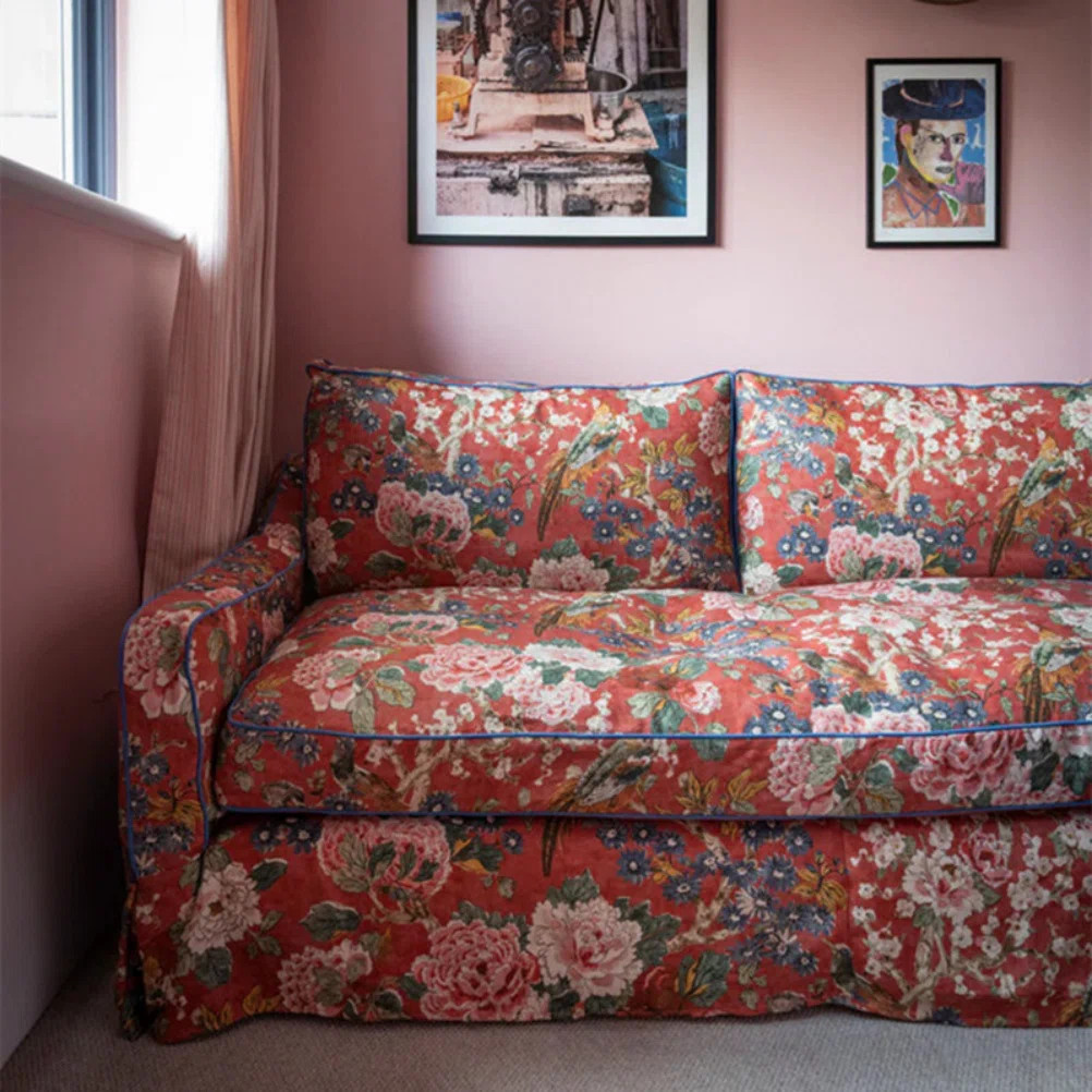 Simple And Multi-colored Fabric Sofa | Wayfair North America