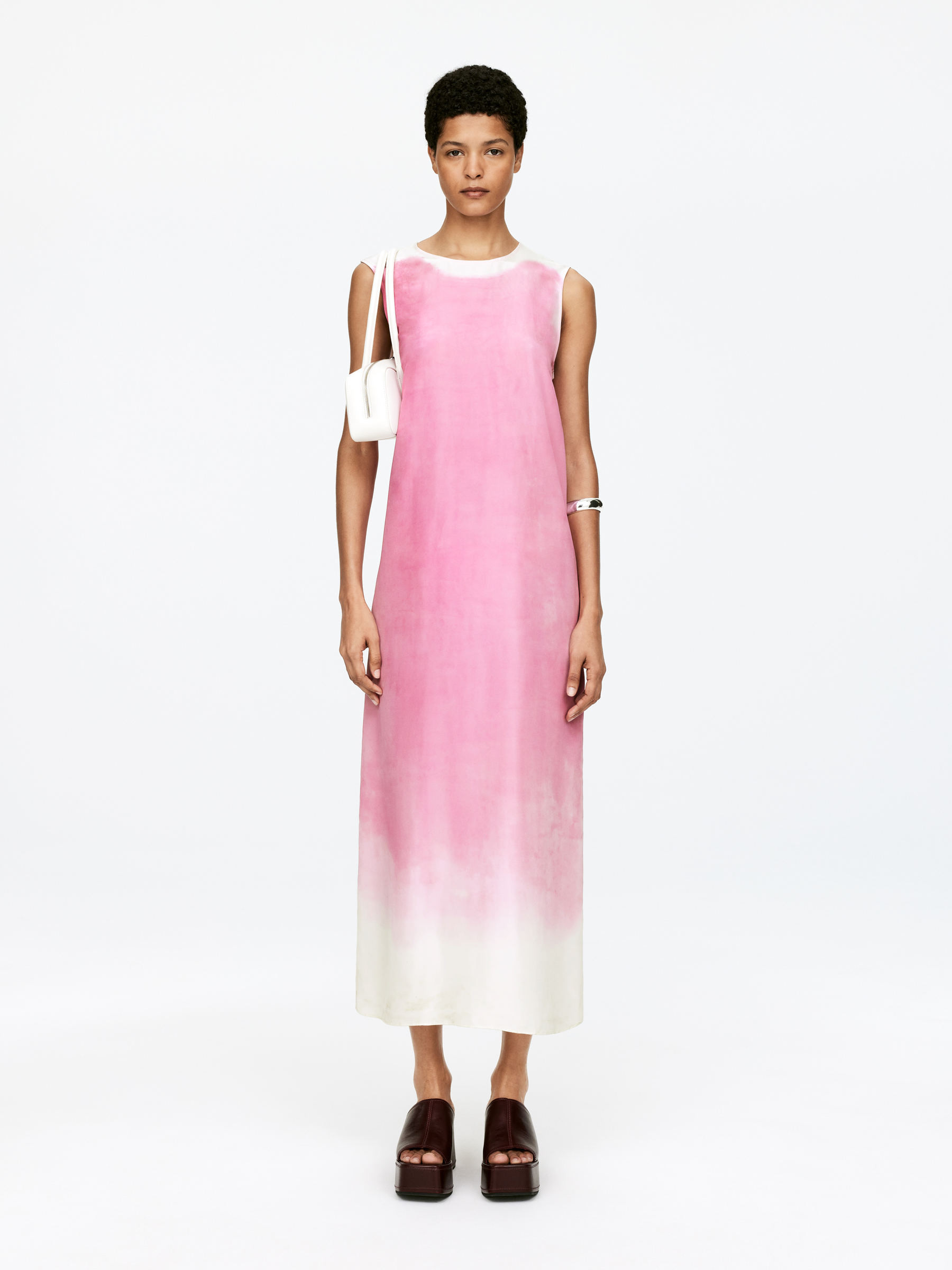 Silk Dress – Pink – Women – ARKET GB | Arket UK