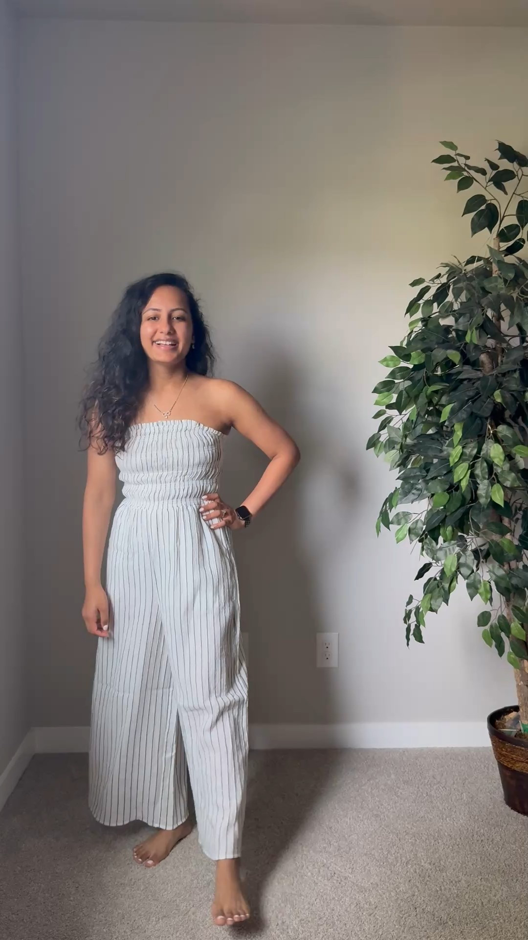 Date Night Vibes

This striped strapless jumpsuit = date night perfection 💕
✔️ Petite friendly & super comfy
✔️ 40% off & under $50 🙌
Style tip: Add gold hoops, strappy heels & a clutch for effortless glam.

#ExpressYou #PetiteStyle #LTKExpressChallenge #DateNightStyle #PetiteFriendly

#LTKFindsUnder50 #LTKWorkwear #LTKTravel
