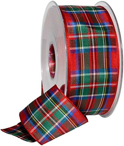 Morex Ribbon Edinburgh Ribbon, Scottish Heritage Family Colors, Christmas and Wedding Decorations... | Amazon (US)
