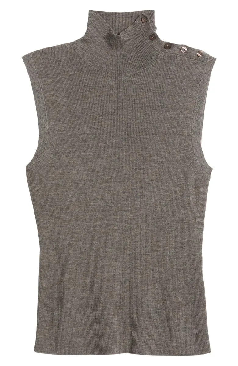 BOSS Fermesi Sleeveless Mock Neck Sweater | Nordstrom | Nordstrom