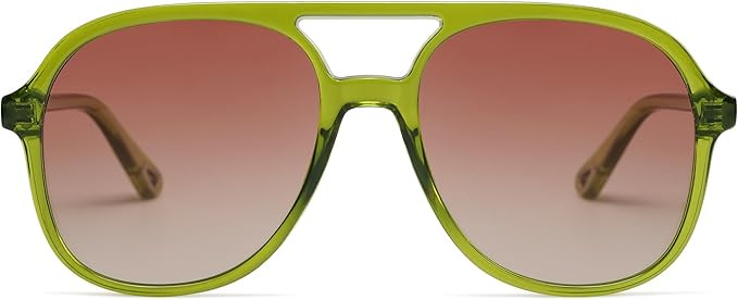 SOJOS Retro Polarized Aviator Sunglasses for Women Men Classic 70s Vintage Trendy Square Aviators... | Amazon (US)
