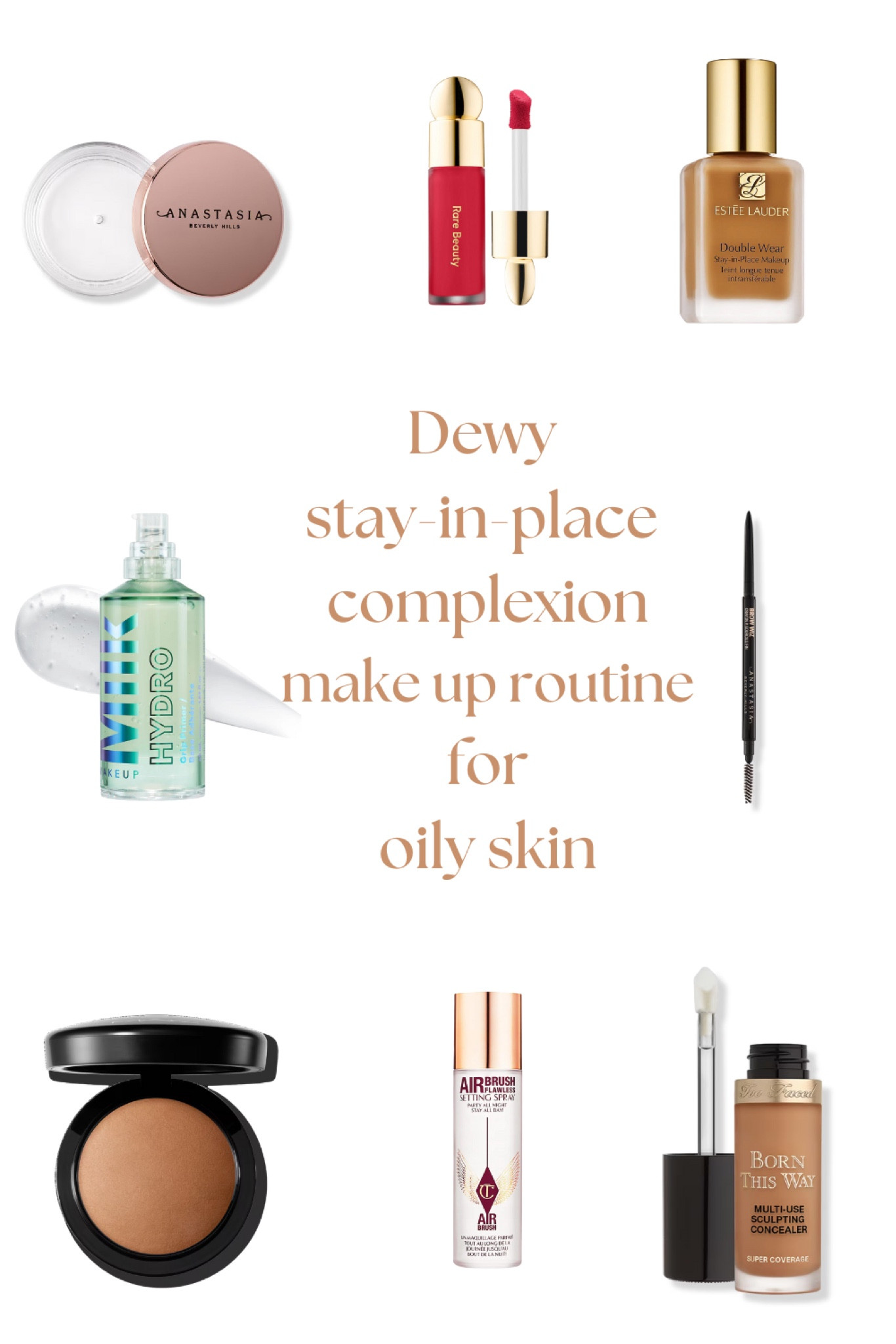 Stay in place make up routine for oily skin 

#LTKbeauty #LTKfindsunder100