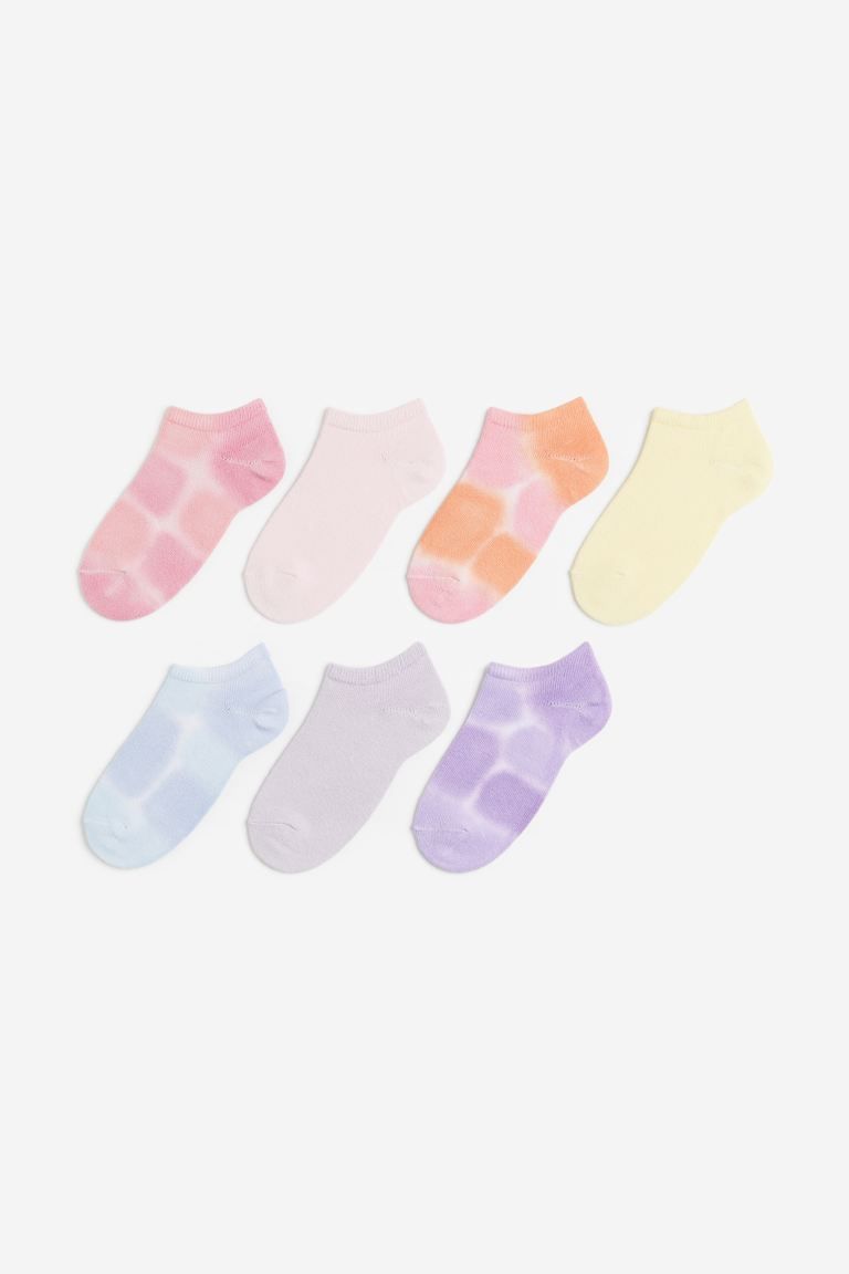 7-pack Ankle Socks | H&M (US + CA)