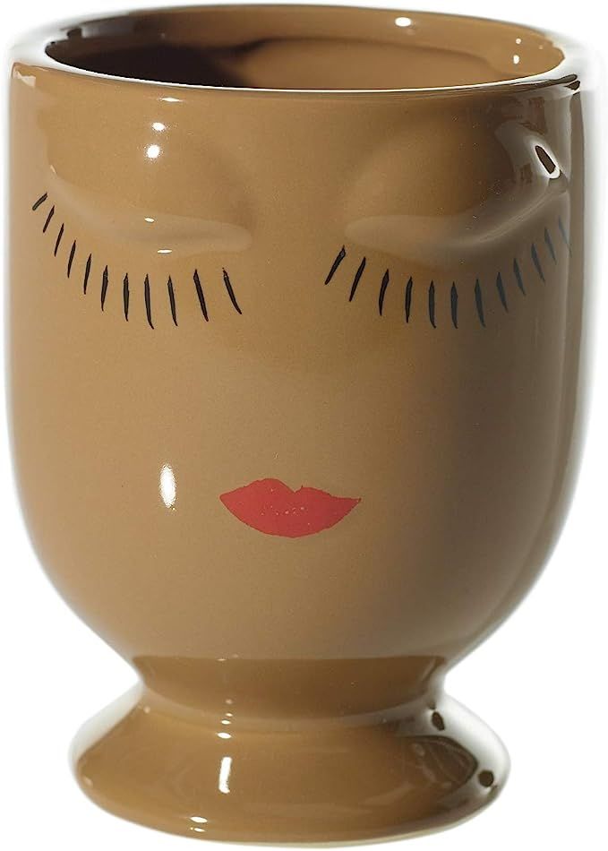 Celfie Vase (Medium, Carmel) | Amazon (US)