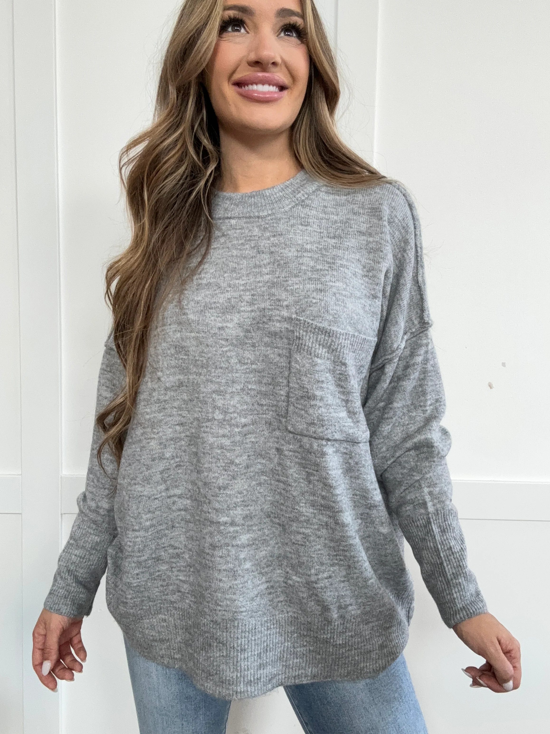 Maple Leaf Moments Drop Shoulder Sweater | Willow Boutique