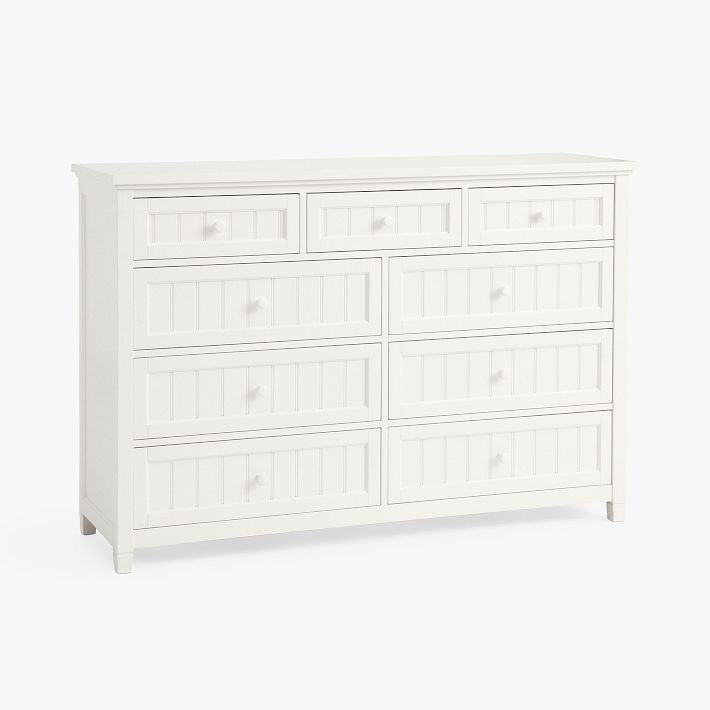 Beadboard 9-Drawer Grand Dresser (64") | Pottery Barn Teen