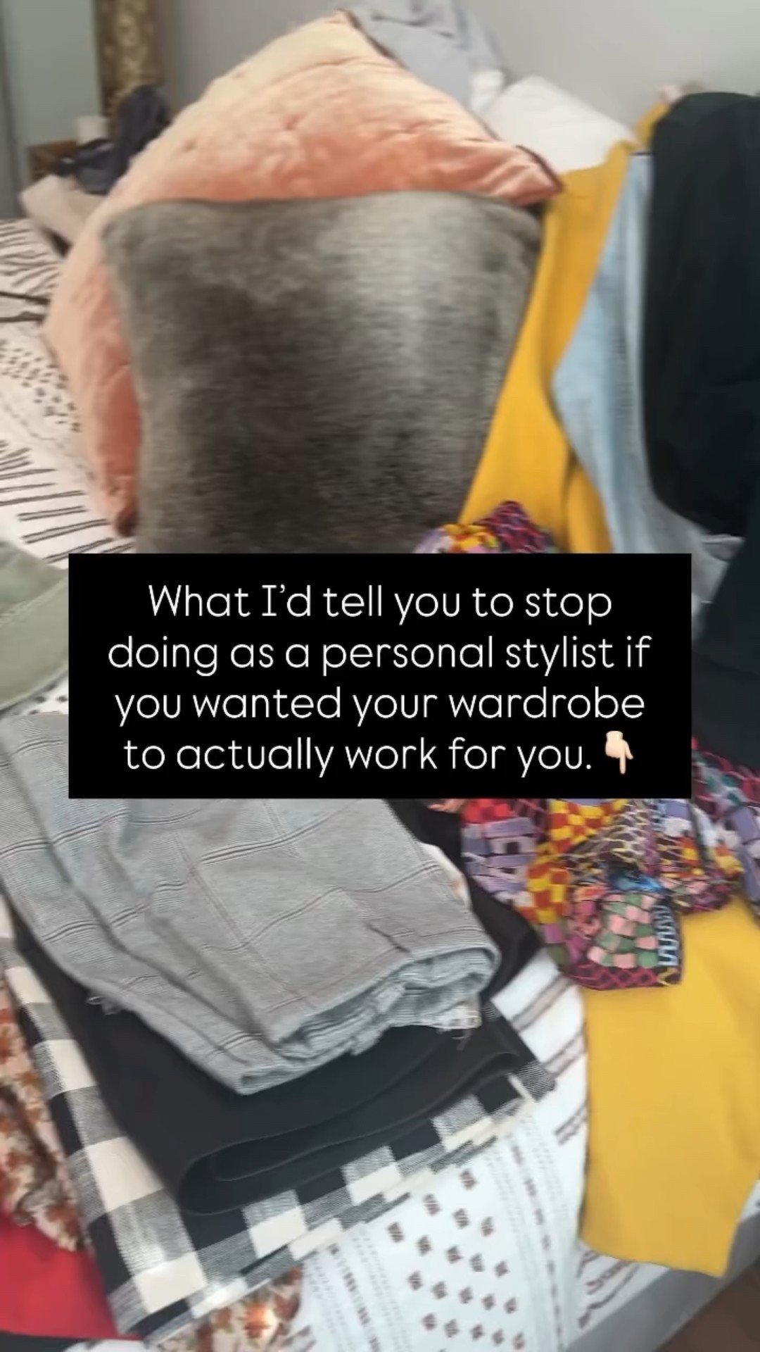 If your wardrobe constantly feels like it’s working against you, here’s what I’d tell you to stop doing (as a personal stylist who helps women simplify their style):

1️⃣ Stop holding onto “just in case” pieces.
They clutter your closet and your confidence. If it doesn’t fit your body, lifestyle, or style right now — it’s time to let it go.

2️⃣ Stop confusing “more options” with better style.
A packed closet doesn’t mean you have more to wear. A curated one means every piece actually works for you.

3️⃣ Stop chasing trends that don’t align with your personal style.
You’ll end up with a closet full of clothes that don’t mix, match, or feel like you.

✨ When you stop doing these three things, your closet starts working for you — not against you.

If you’re ready for that kind of ease, our team can help.
💌 Book a Closet Audit or Styling Session through the link in bio — and let’s create a wardrobe that finally makes sense.

#EffortlessStyle #PersonalStylist #ClosetAudit #StyleConfidence #fashionover40