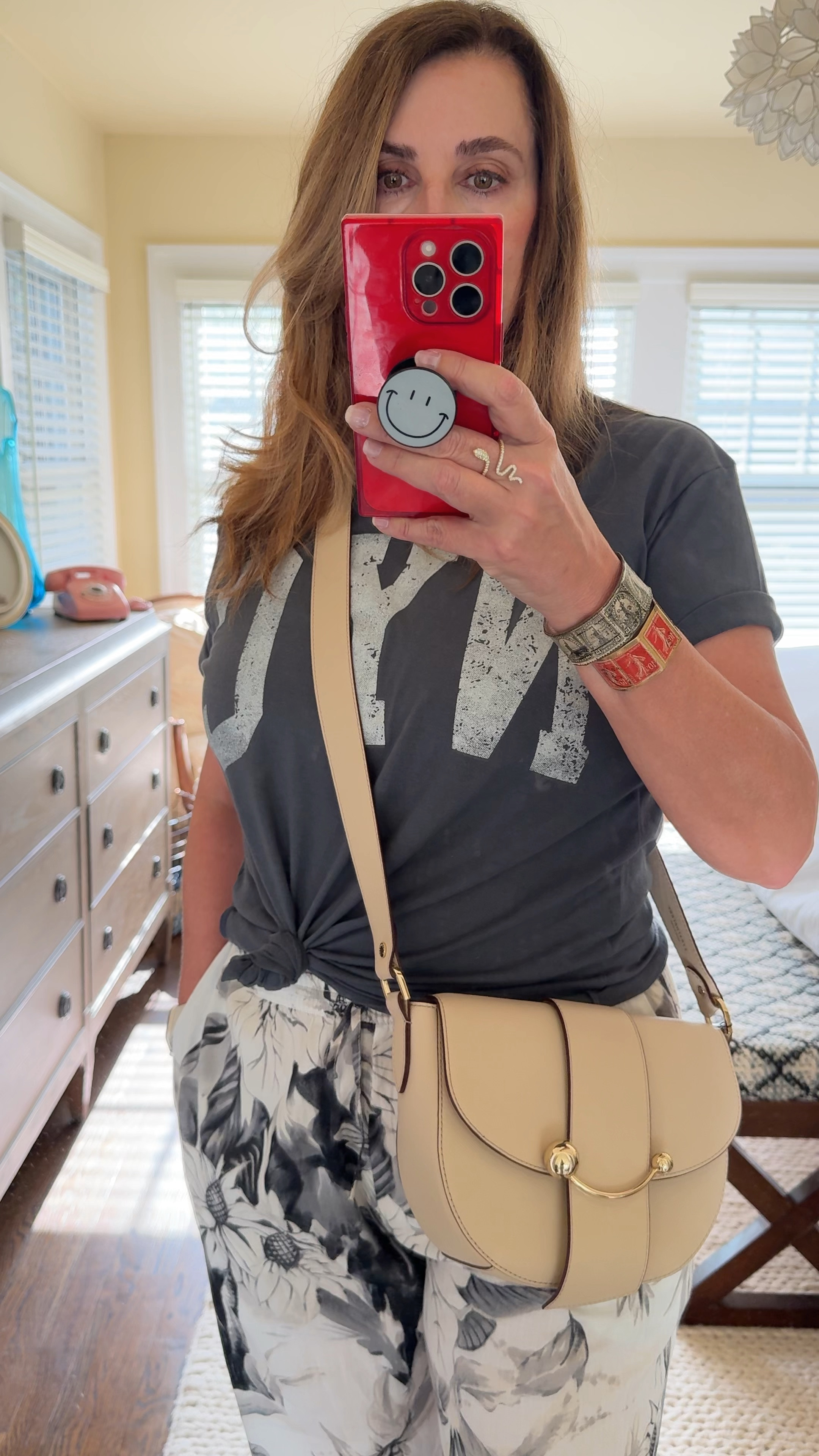 I am thrilled to have discovered this line of bags! Gorgeous leather, unique design (the gold hardware reminds me of a smile 😃) and cross body which is perfect for travel and shopping. Comes in the most stunning shade of rich, dark, green and black. 


#LTKItBag #LTKTravel #LTKOver40