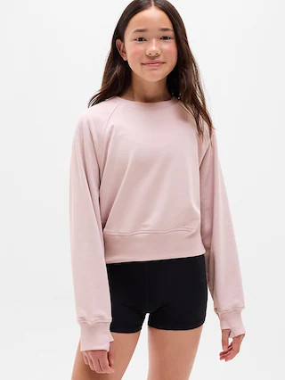 Athleta Girl All Day Crewneck Sweatshirt | Athleta
