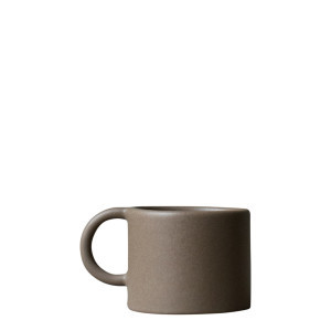 Solid Ceramic Mug - 2.25" - Gray | Christmas Central