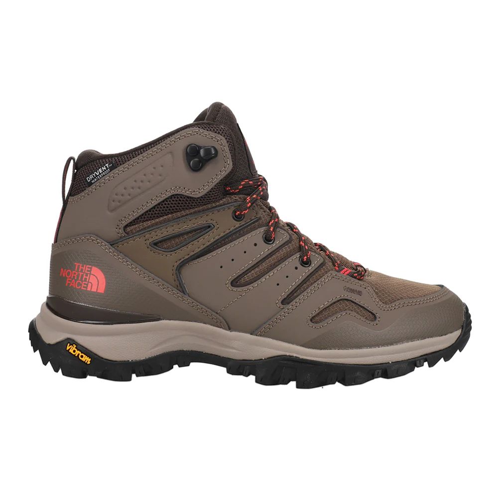 Shop Brown Womens The North Face Hedgehog Fastpack II Mid Waterproof Hiking Boots | Shoebacca