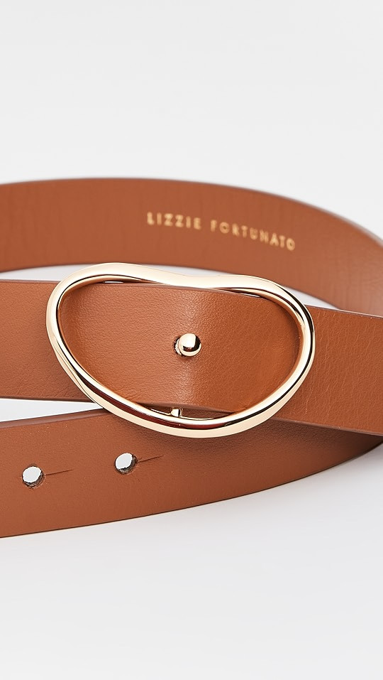 Wide Georgia Belt in Tan | Shopbop