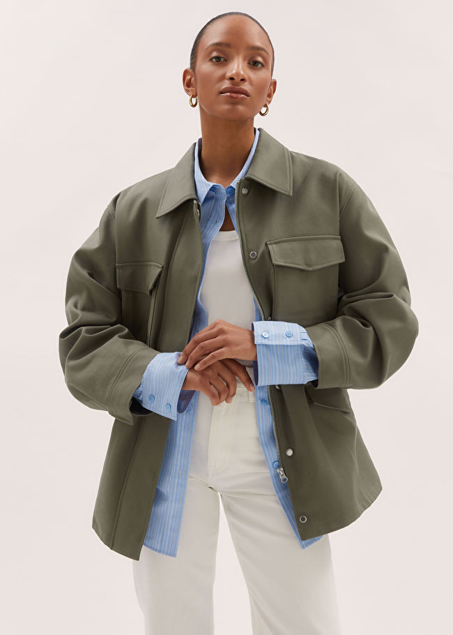 Cargo Pocket Drawcord Jacket | & Other Stories (EU + UK)