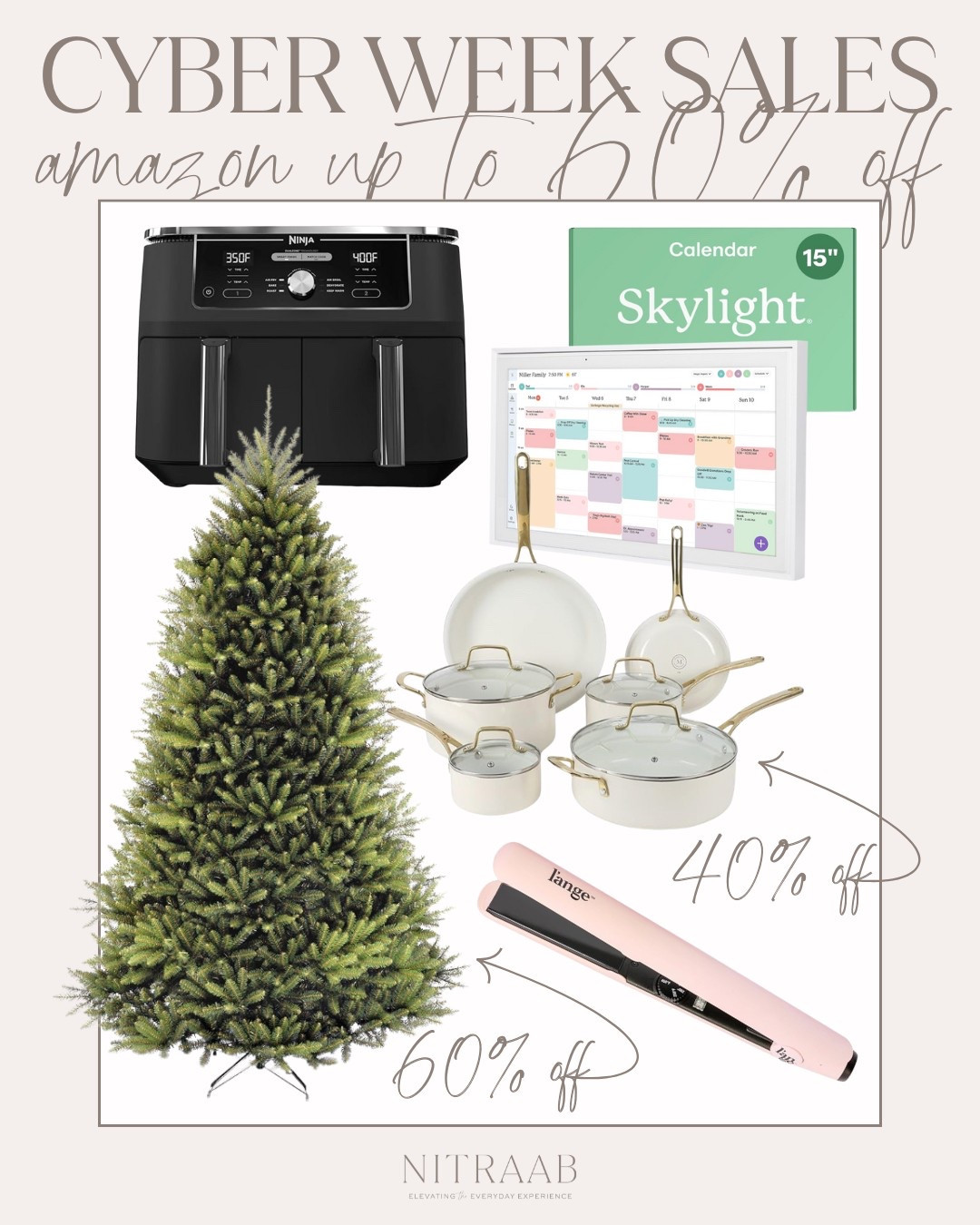 Amazon Black Friday Deals ✨

black friday 2025 // black friday deals // amazon black friday // amazon black friday deals // amazon finds // christmas gifts for her // christmas gift guide for her // gift guide for her // gifts for her // amazon fashion finds // amazon must haves // amazon essentials // amazon home finds

#LTKHoliday #LTKFindsUnder100 #LTKCyberWeek