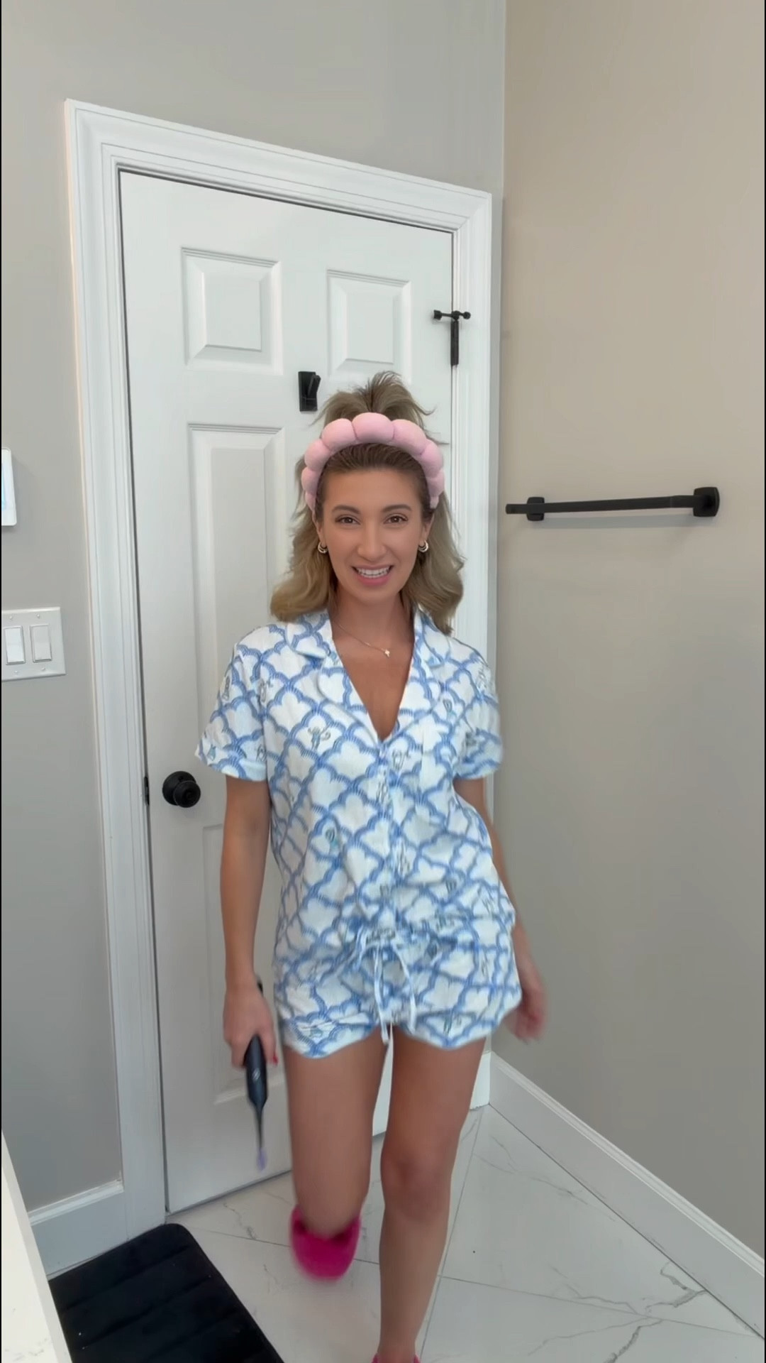 I’ve been using this 3-in-1 toothbrush that brushes, flosses, and deep cleans all at once and it honestly makes my teeth feel like I just left the dentist. It saves so much time and actually makes me want to floss because it’s all built in 🙃  
￼
 Also loving these roller rabbit pajamas! 

#LTKmorningroutine #LTKgrwm #LTKselfcare