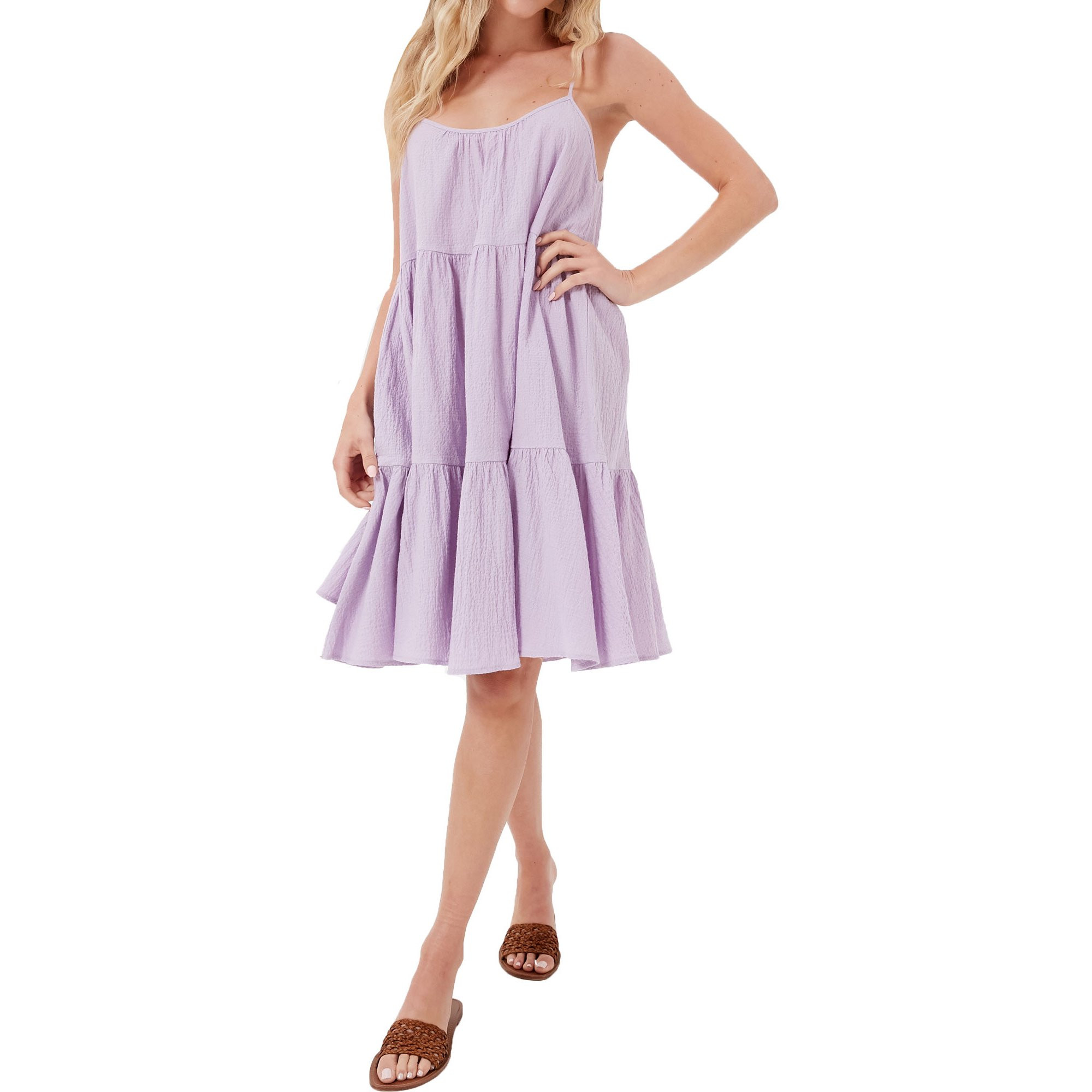 Lush Clothing Women's Sleeveless Midi Dress | Walmart (US)