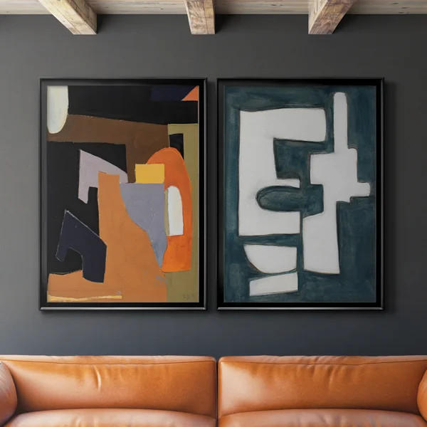 " The Olive Press Rooom " 2 - Pieces Painting Print | Wayfair North America