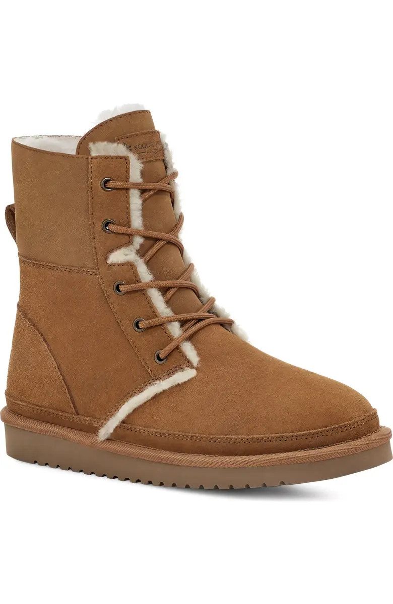 Koolaburra by UGG® Advay Tall Lace-Up Bootie (Women) | Nordstromrack | Nordstrom Rack
