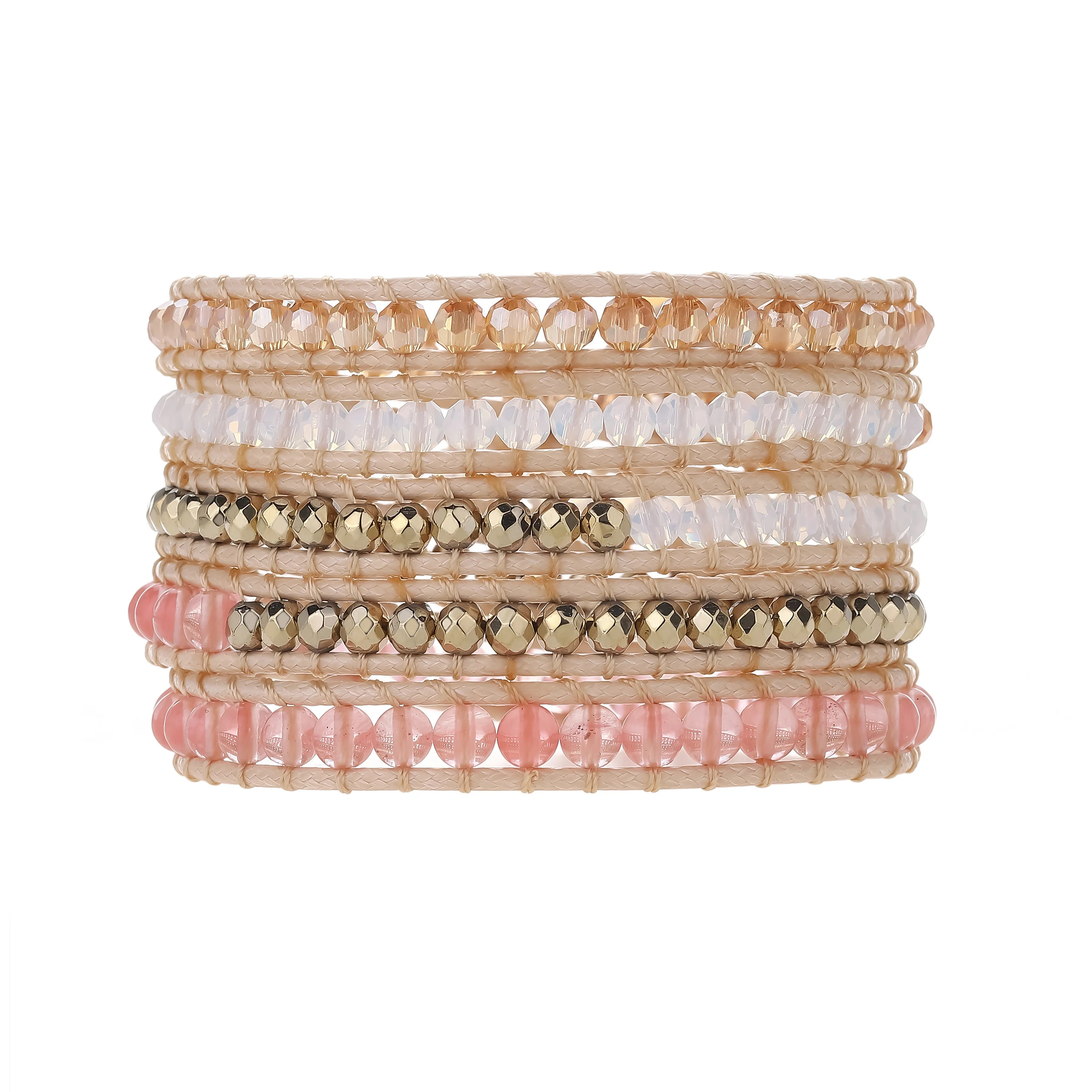 Rose Quartz and Crystals on Natural- Vegan | Victoria Emerson