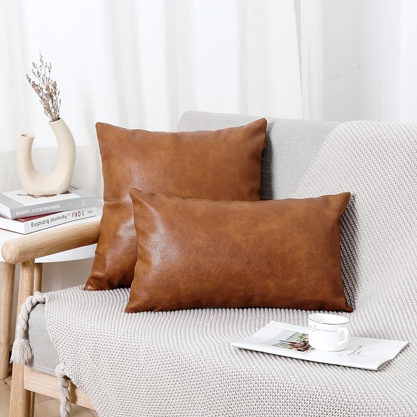 Woven Nook Decorative Lumbar Throw Pillow Cover, Milo Style, (12" x 20") | Amazon (US)