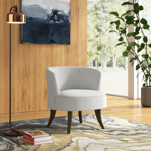 Ailand Upholstered Swivel Barrel Chair | Wayfair North America