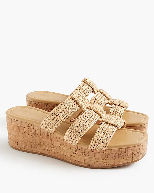 Fisherman flat-form wedges | J.Crew Factory