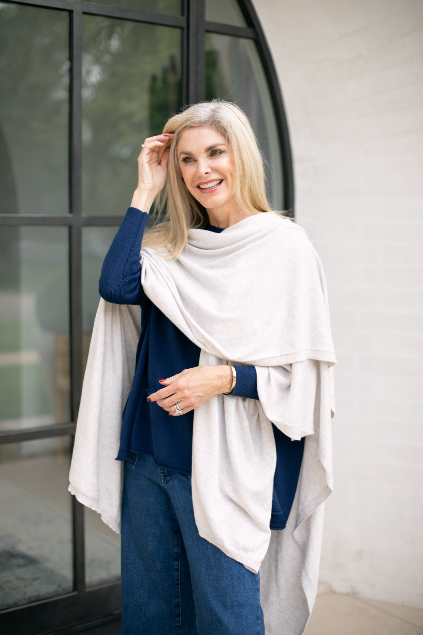 The coziest wrap for year round now on SALE. 25% off Mersea sitewide 

#LTKCyberWeek #LTKSaleAlert #LTKTravel