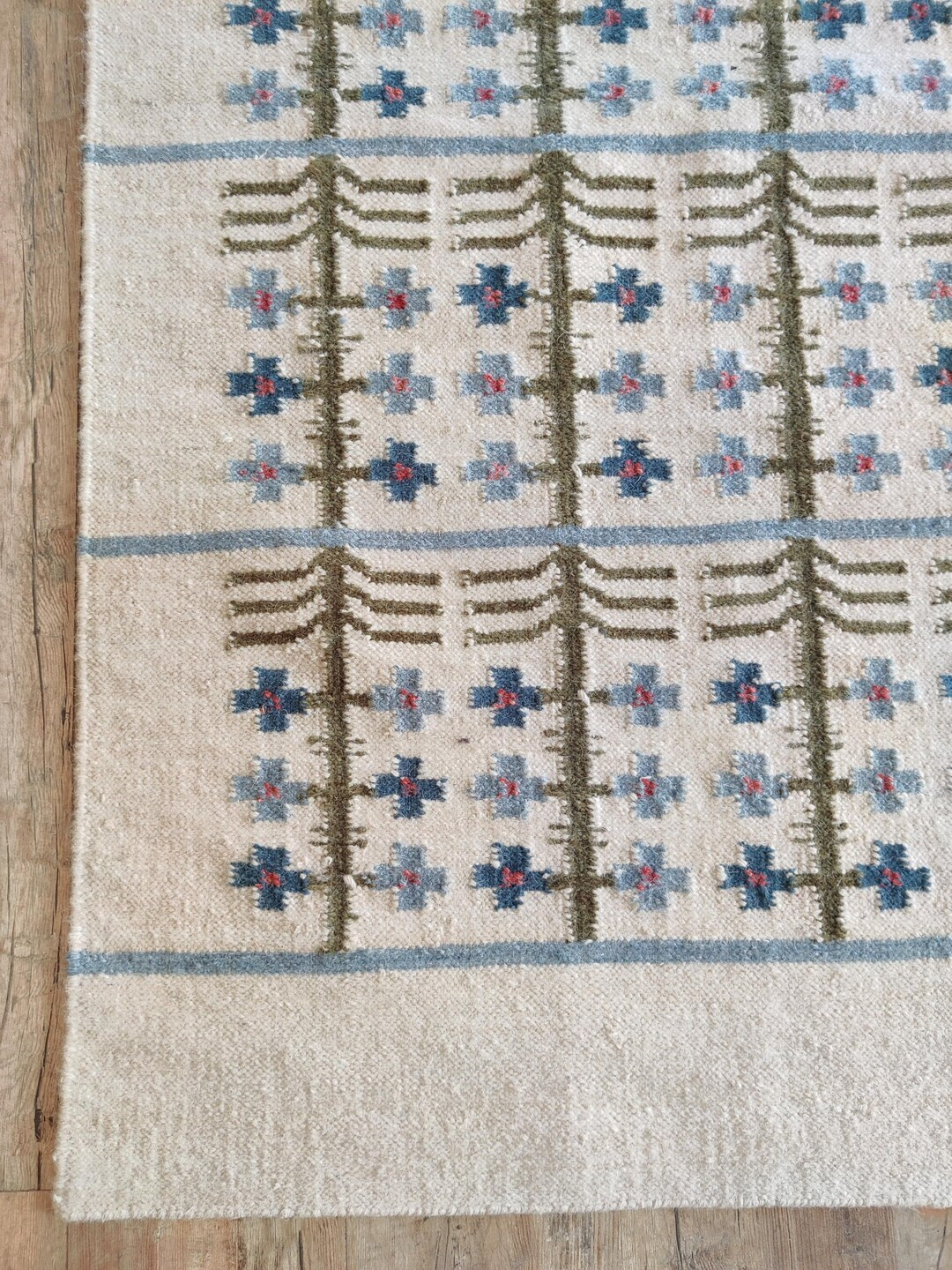 8x16 Modern Wool Area Rug: Geometric Scandinavian Kilim Style - Etsy UK | Etsy (US)