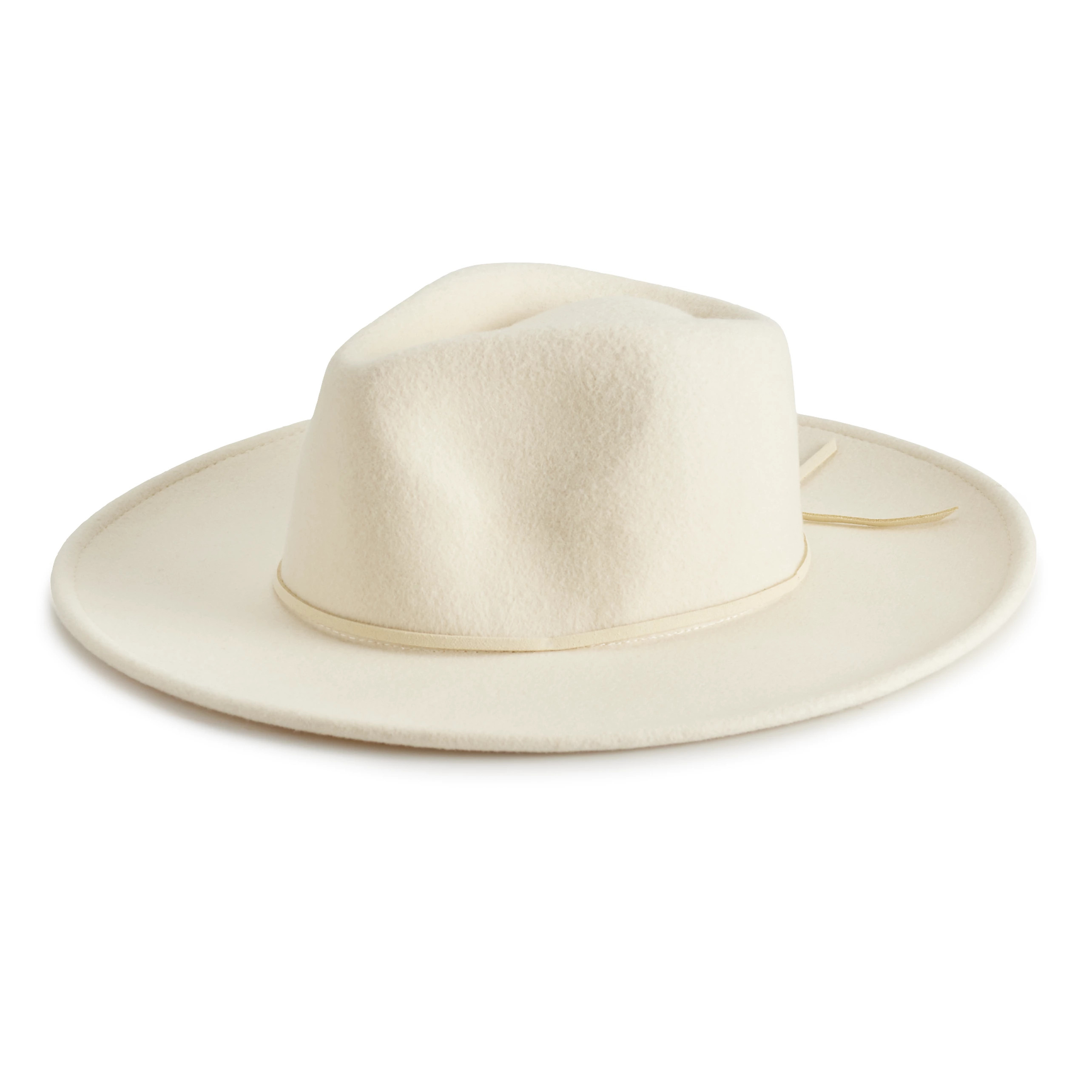 Women's Sonoma Goods For Life® Felt Fedora with Suede Band | Kohls | Kohl's