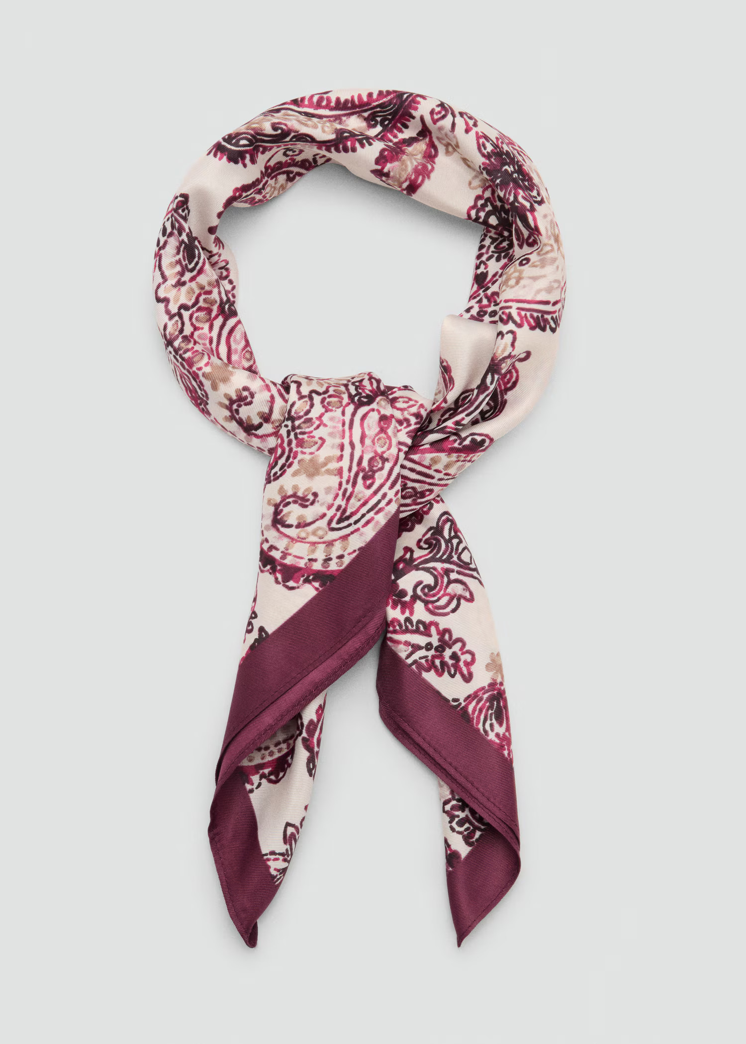 Paisley print scarf - Women | MANGO United Kingdom | MANGO (UK)