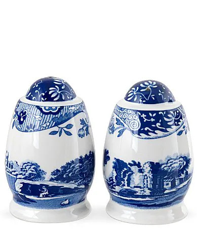 Spode Blue Italian Salt and Pepper Shaker Set - Blue | Dillard's