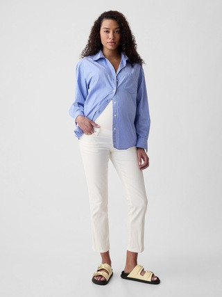 Maternity True Waistband Full Panel Vintage Slim Jeans | Gap (US)