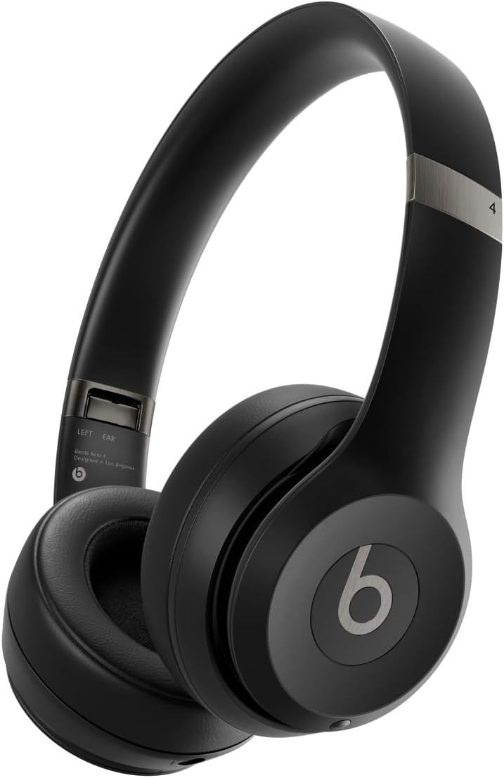 Beats Solo 4 – Wireless Bluetooth On-Ear Headphones, Apple & Android Compatible, Up to 50 hours... | Amazon (UK)