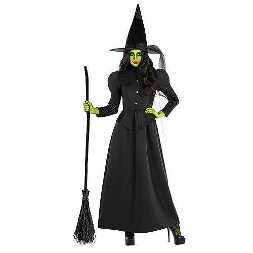 Morph Witch Costume for Women - Adult Halloween Witch Outfit - Spooky Women's Costume for Parties and Celebrations, Small | Amazon (US)