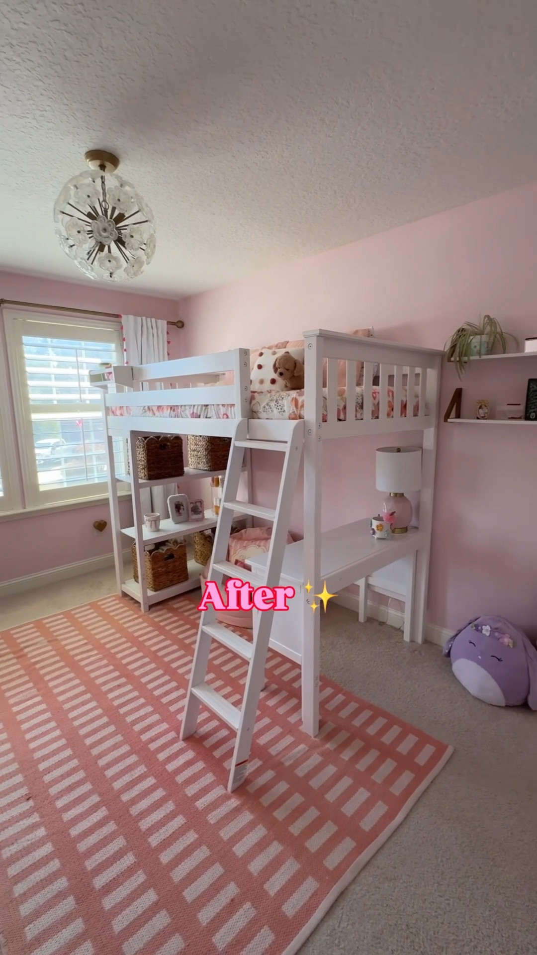 Small room… BIG upgrade ✨

#ad Twin Loft Bed With Bookcase & Desk
@maxandlilyfurniture

#mymaxandlily #girlsbedroom #tweenbedroom 
#spring

#LTKKids #LTKHome